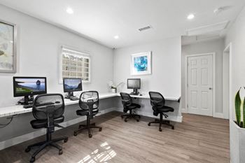Business Center at Gloria Homes Apartments, Los Angeles, CA, 90016